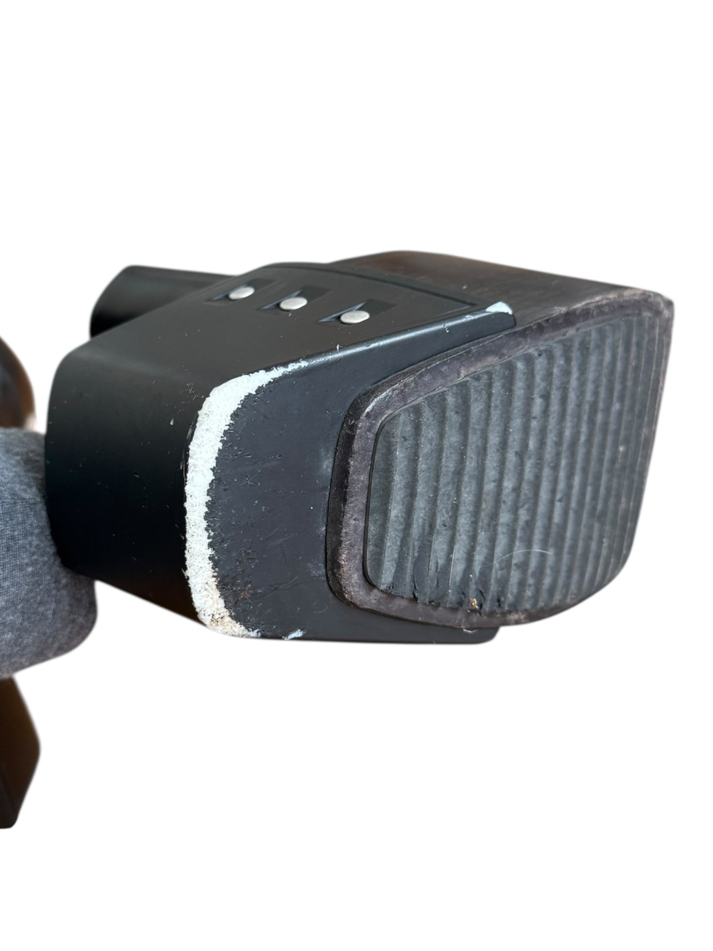 Black Clear Heel Kiss Platform Heels