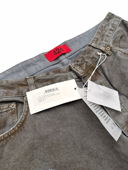 Mud Big Daddy Baggy Distressed Denim Jeans