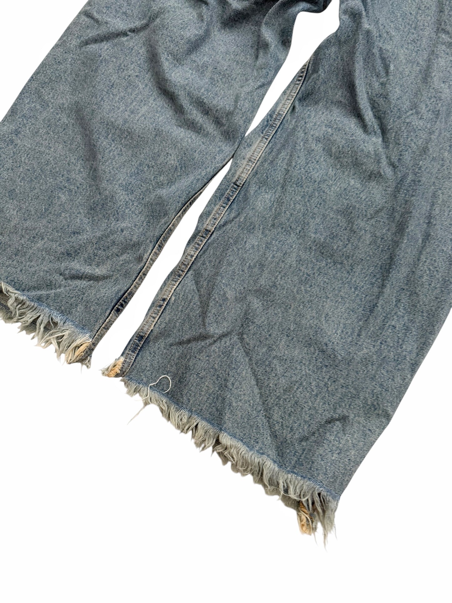 Distressed Big Daddy Baggy Denim Jeans