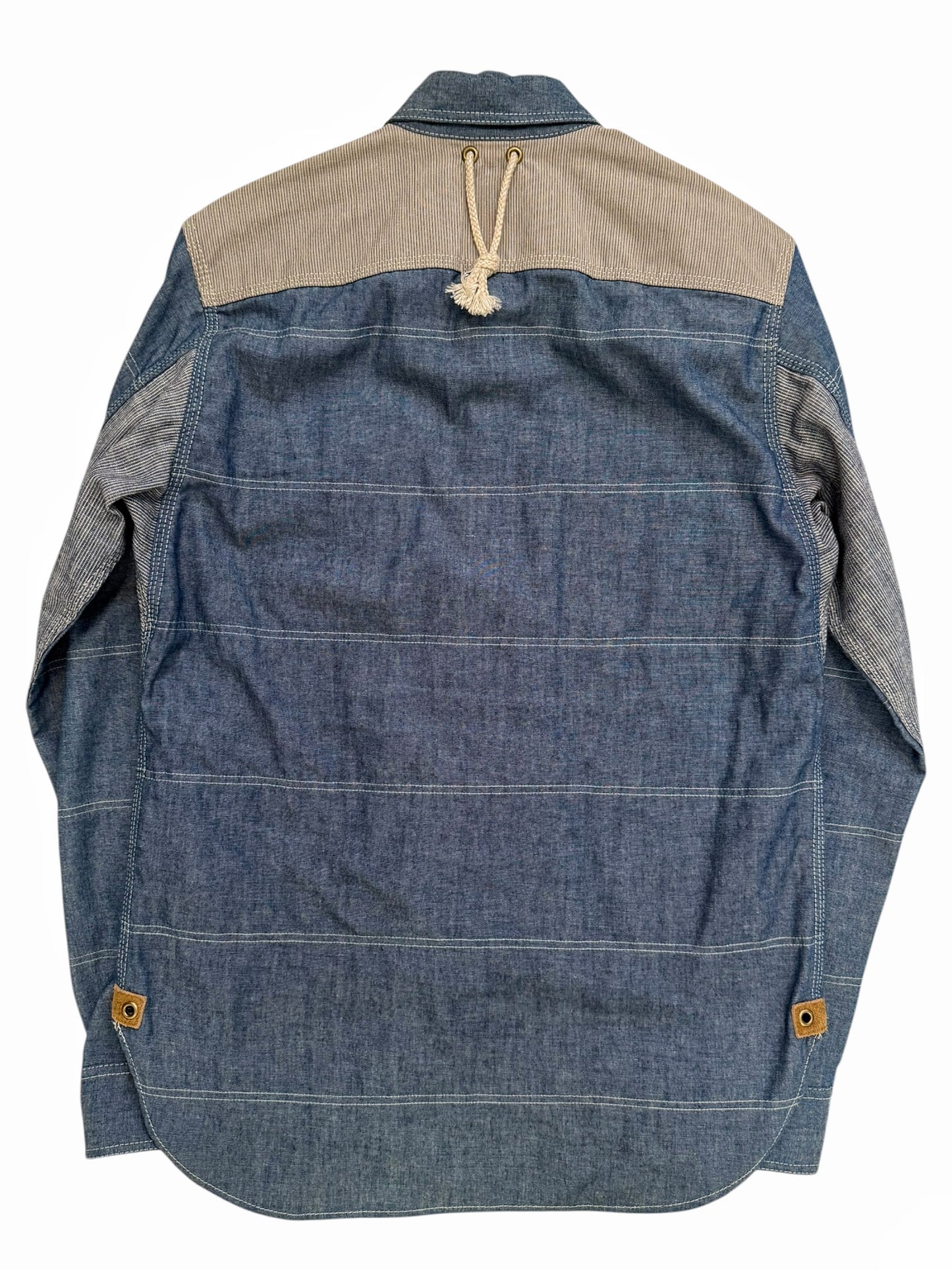 2011 Patchwork Button Shirt