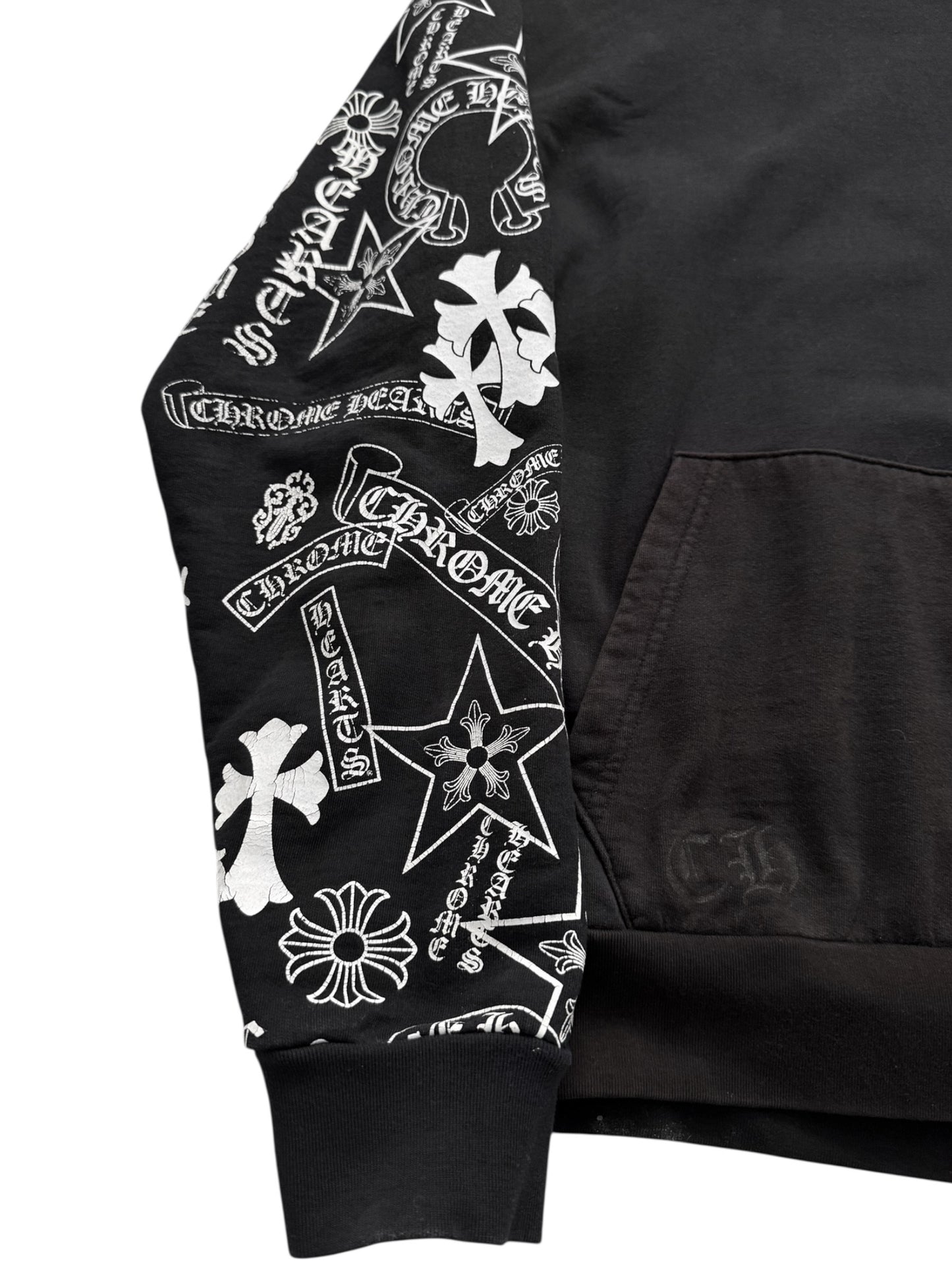 All Over Print Patchwork Sleeve