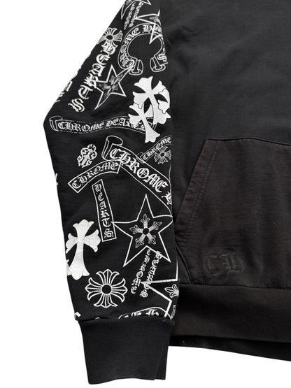 All Over Print Patchwork Sleeve