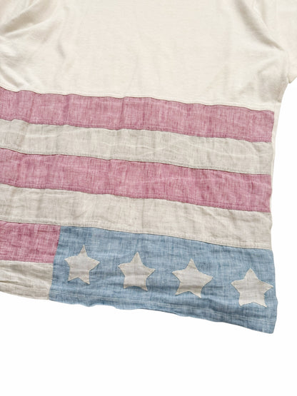 2013 Flag Patch Linen Shirt Boro