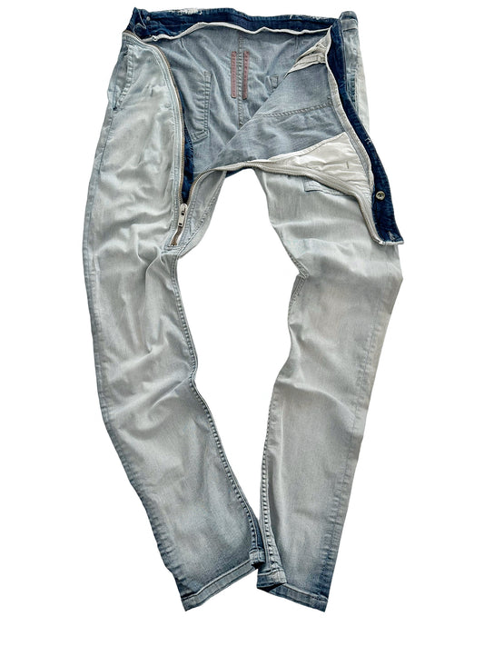 OG Hustler Blue Wash Aircut Denim