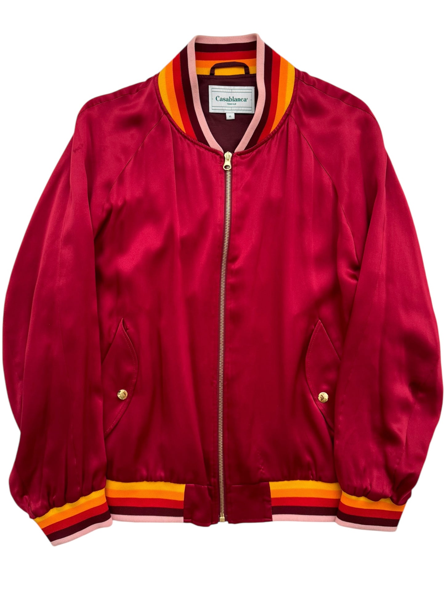 Satin Morocco Bomber Jacket