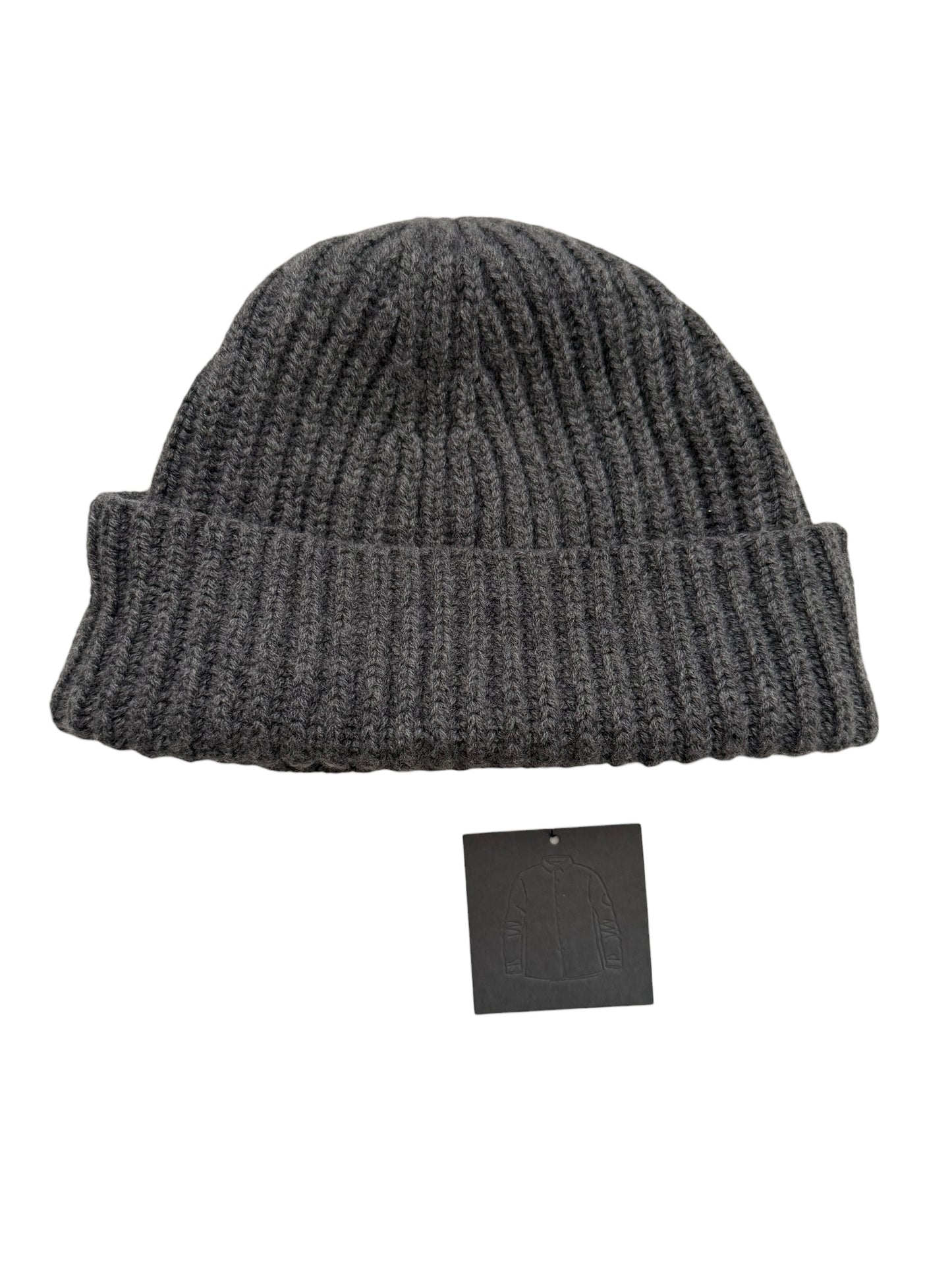 Cashmere Ribbed Beanie