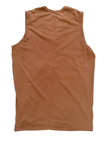 Panel Brown Tank Top