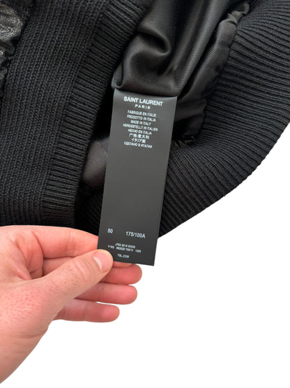 2019 Gold Metallic Stripe Teddy Varsity