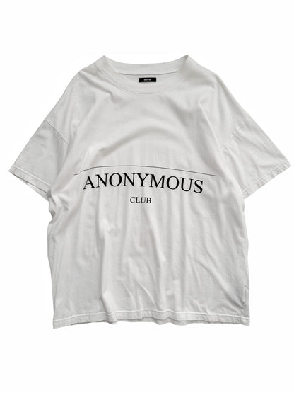 OG Sample Anonymous Club F&F White Tee