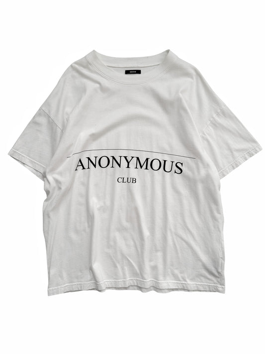 OG Sample Anonymous Club F&F White Tee