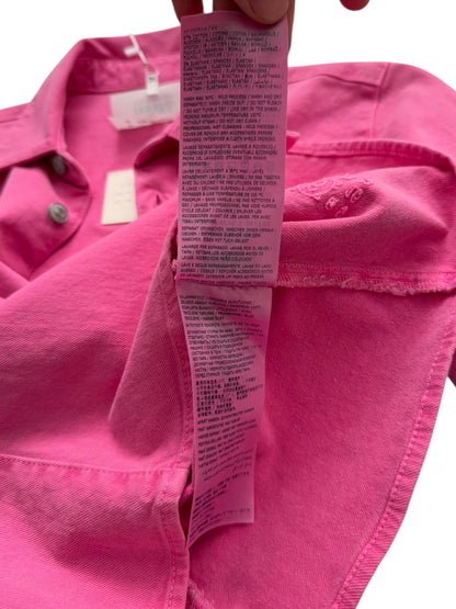 Denim Button Up Shirt Jacket