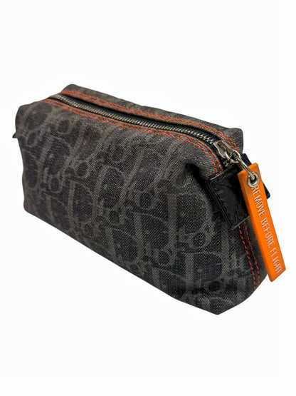 “Flight” Black Trotter Monogram Small Pouch