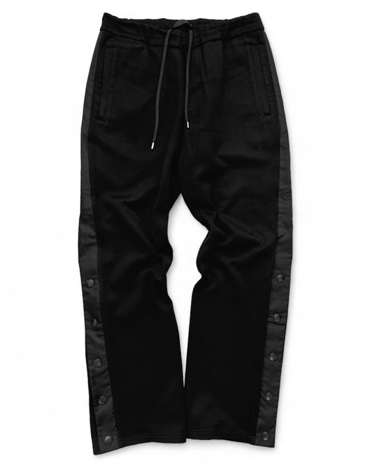 Drawstring Snap Ankle Slacks