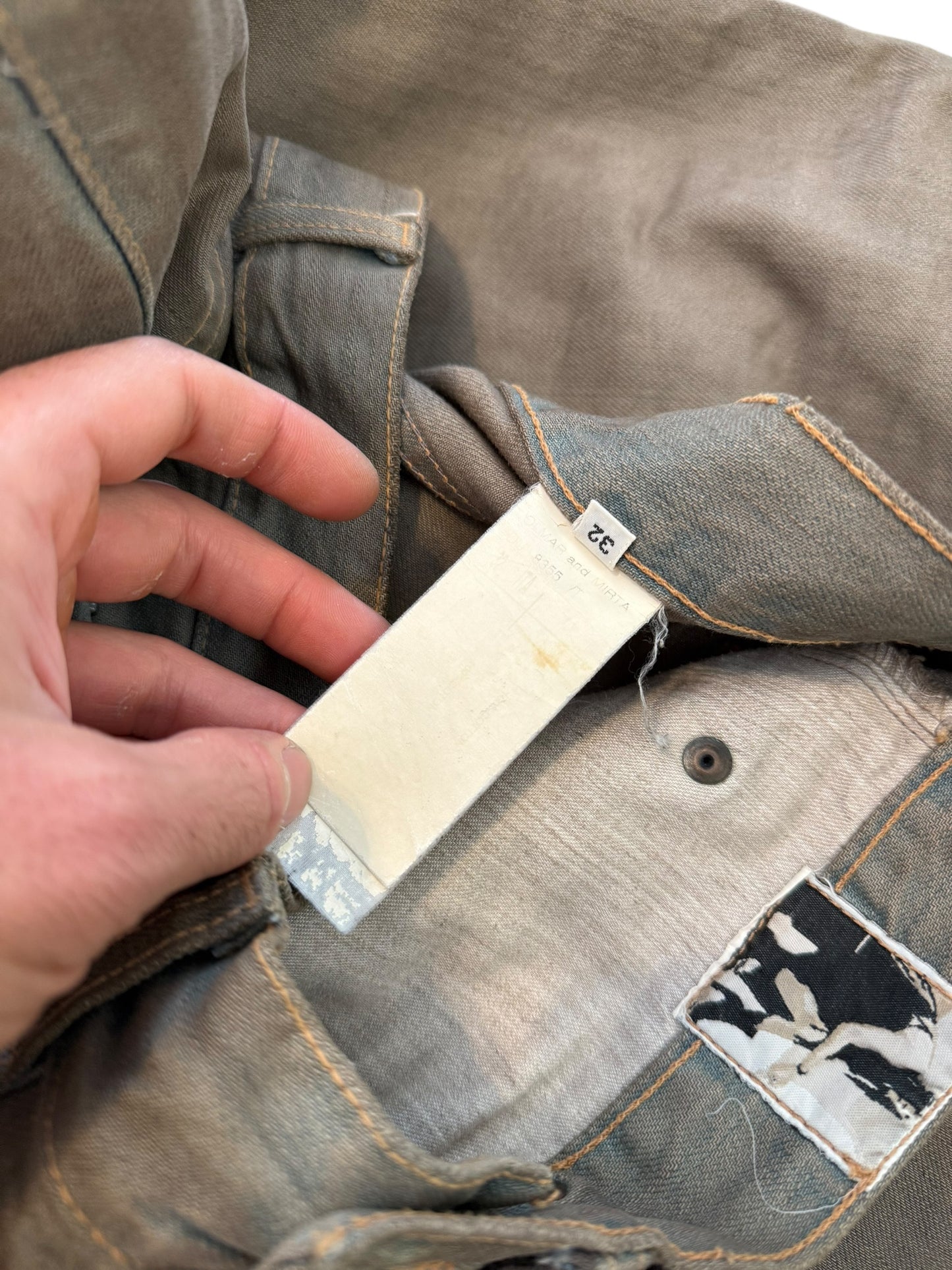 Sandblast Muddy Wash Denim