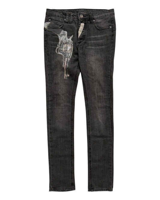 2008 Runway Gunslinger Revolver Pistol Skinny Denim