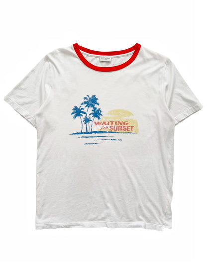 Hedi Waiting on Sunset Ringer Shirt