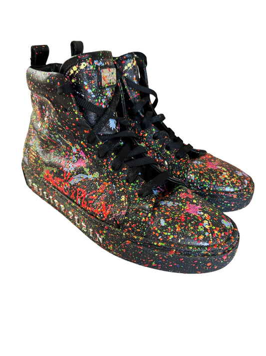 Alec Monopoly Limited Painted Hightop