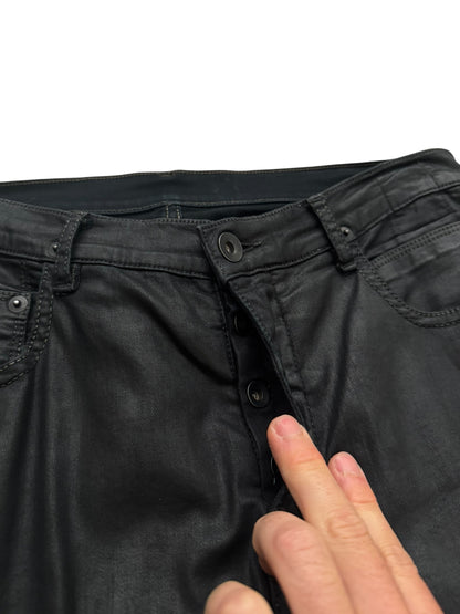 Waxed Detroit Cut Denim