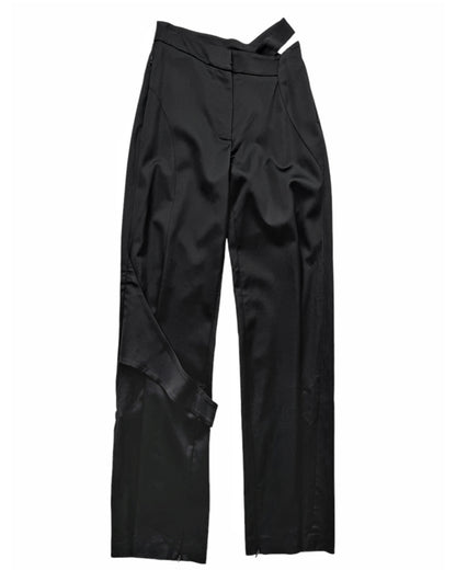 Tailored Satin Tech Trouser Pant