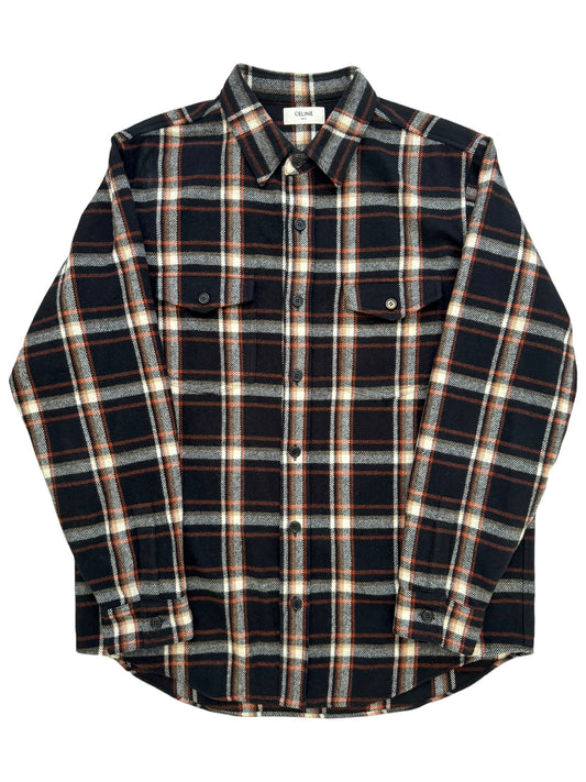 21AW Soft Wool Flannel (Brown/Black)