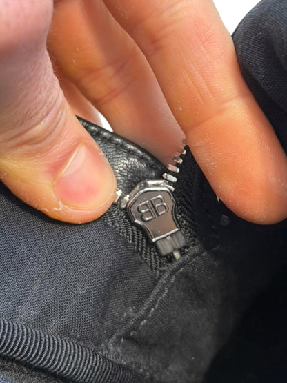 Explorer Logo Leather Backpack