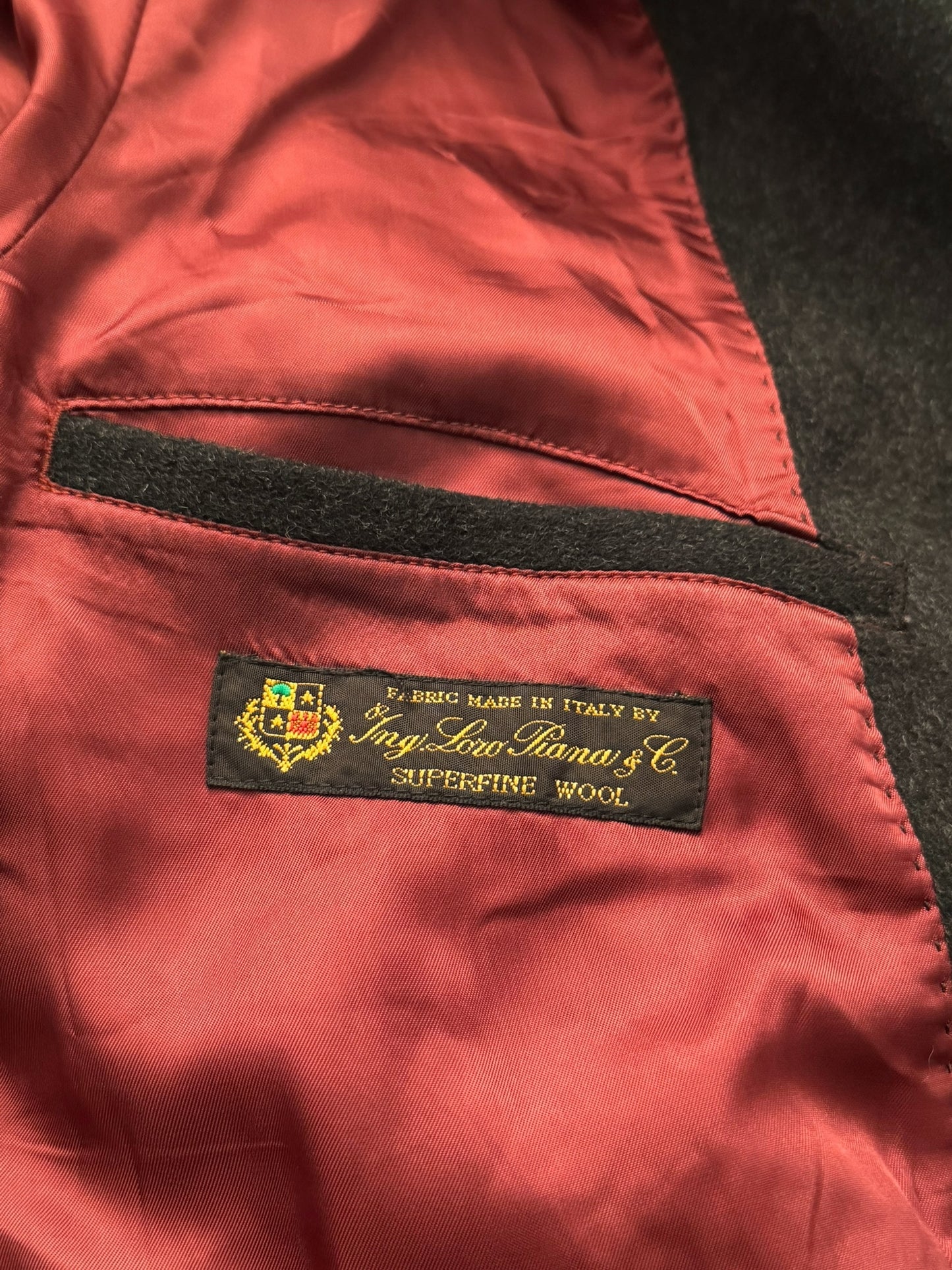 x Loro Piana Wool Coat