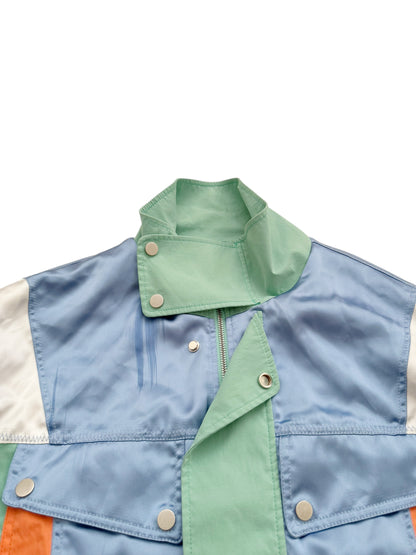 Retro Structured Windbreaker