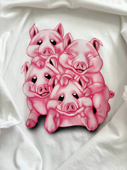 Naughty Pigs Giant Tee