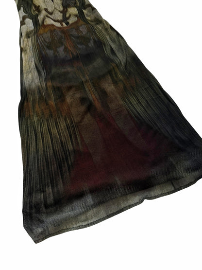 SS1997 Buddha Mesh Maxi Dress