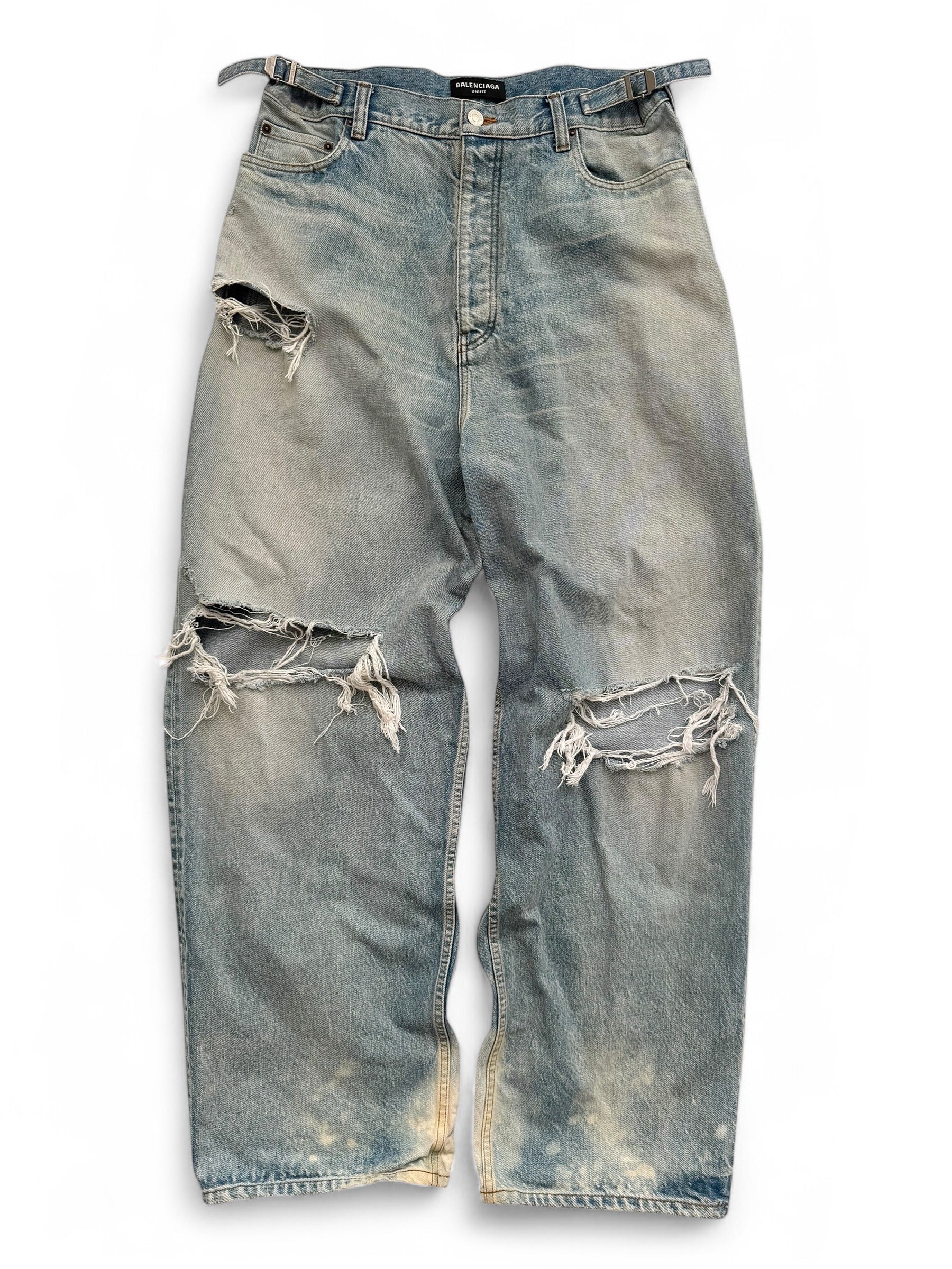 TopShelfArchive | #balenciaga SS22 Baggy Skater Denim