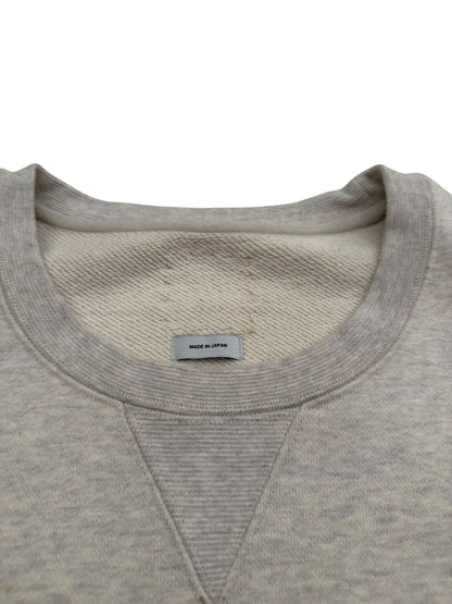 Gas Tank Crewneck Grey Oatmeal