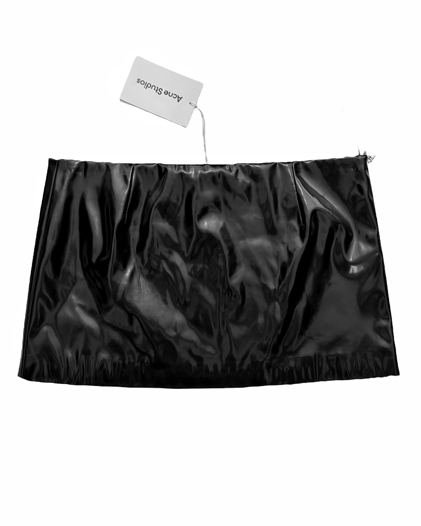 Bow Zip Mini Skirt