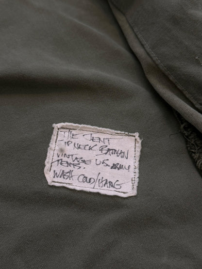 2013 OG “The Batman Coat” U.S. Army Tent Material