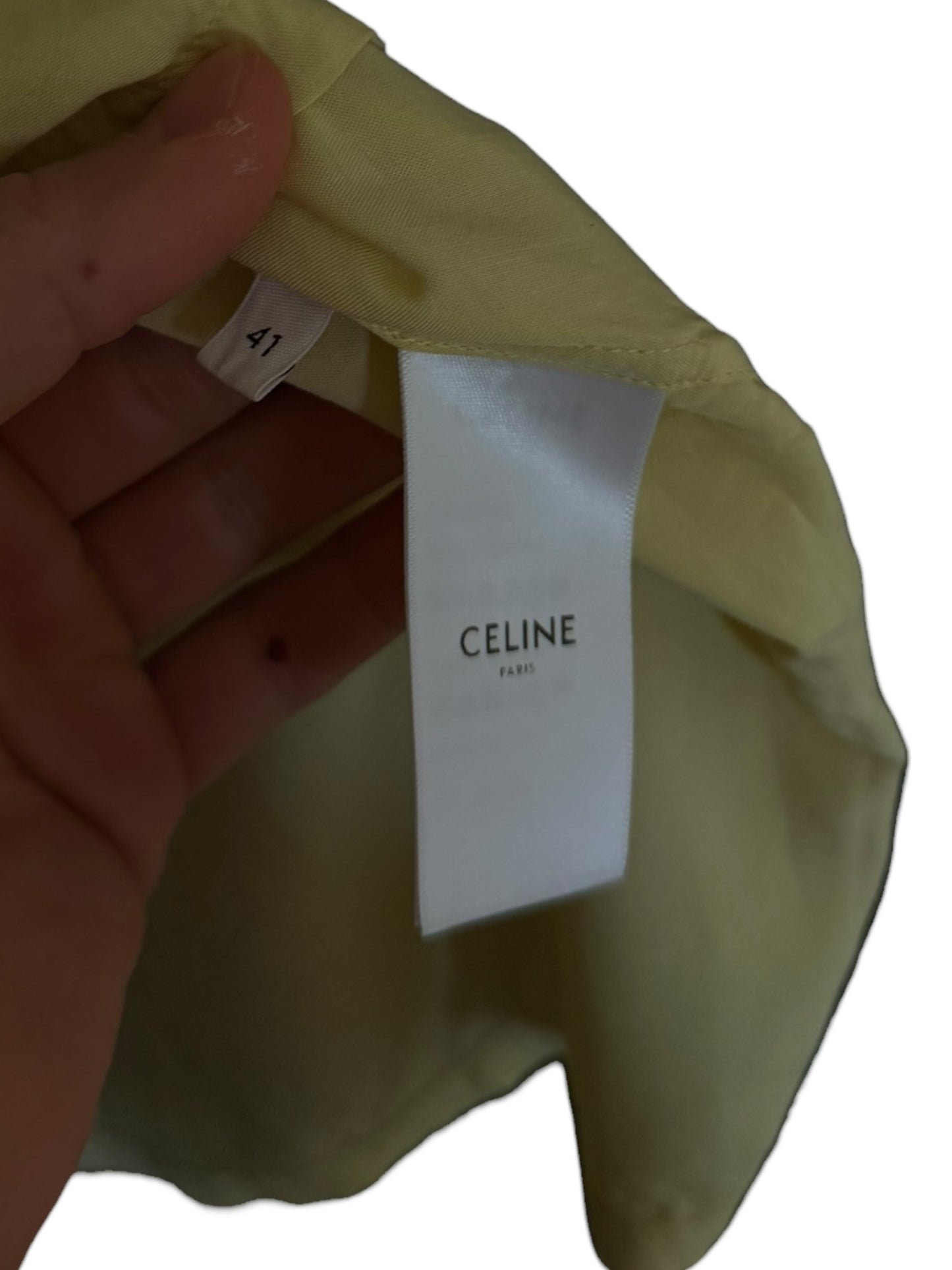 Yellow Viscose Bowling Shirt