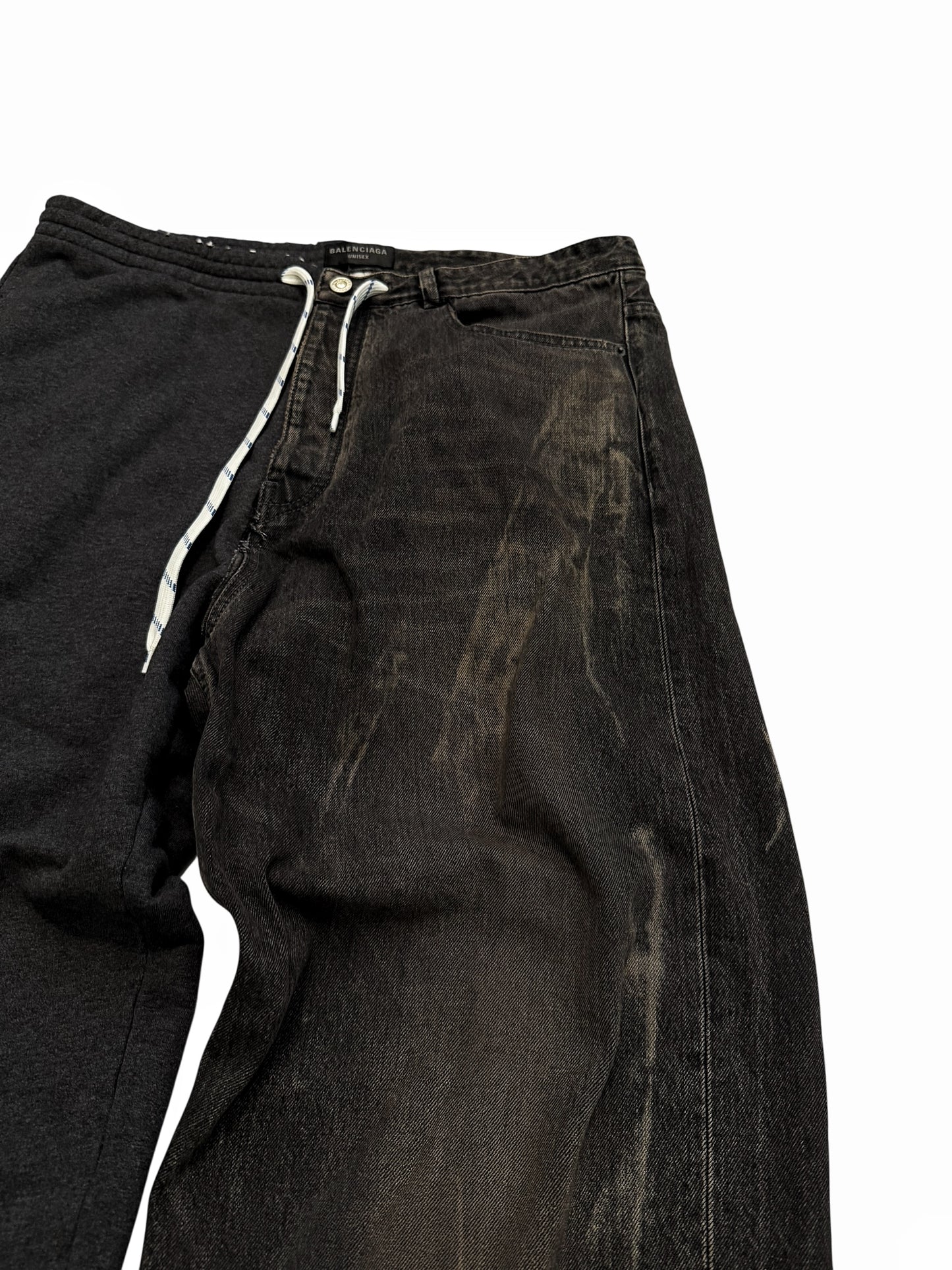 2024 50/50 Hybrid Baggy Denim Sweatpants