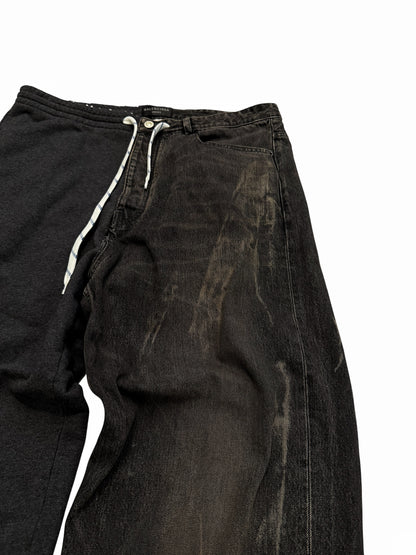 2024 50/50 Hybrid Baggy Denim Sweatpants
