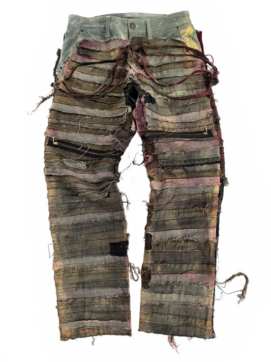Japan Scab Distressed Punk Denim