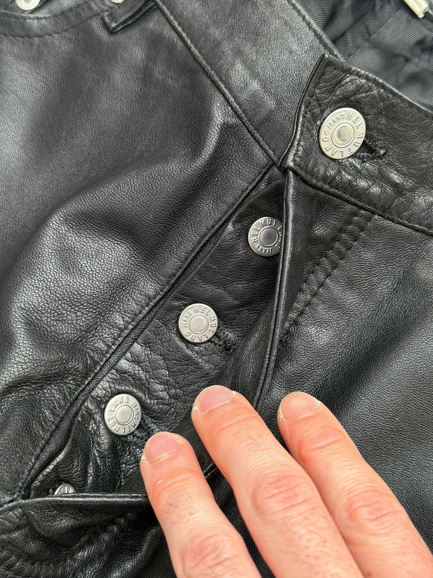 1998 Leather Classic Cut Pants