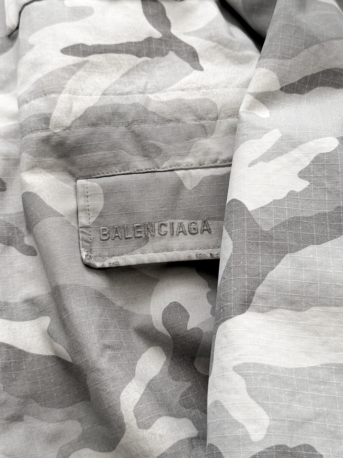 2024 Steroid Biker Camo Distressed Jacket