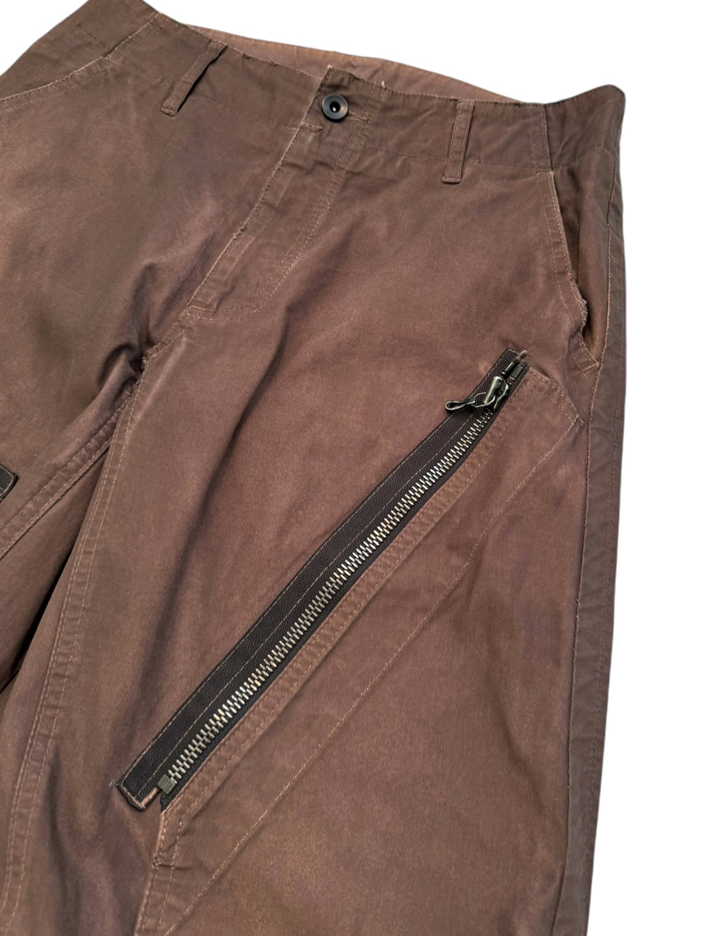 2008 Rust Baggy Cargo Pants (Industrial Insanity)