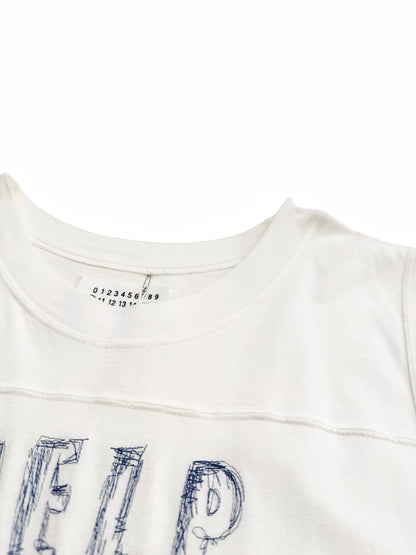 2006 Sleeveless Help Embroidery Tank Top
