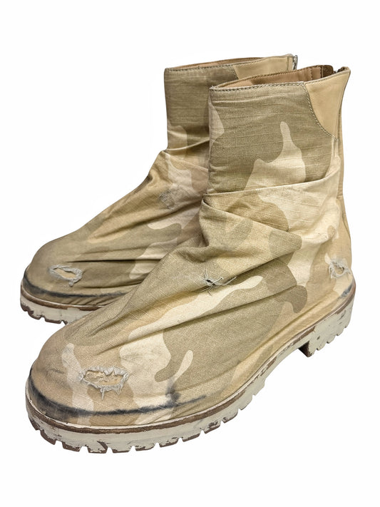 2026 Special Distressed Desert Camo Marathon Boot