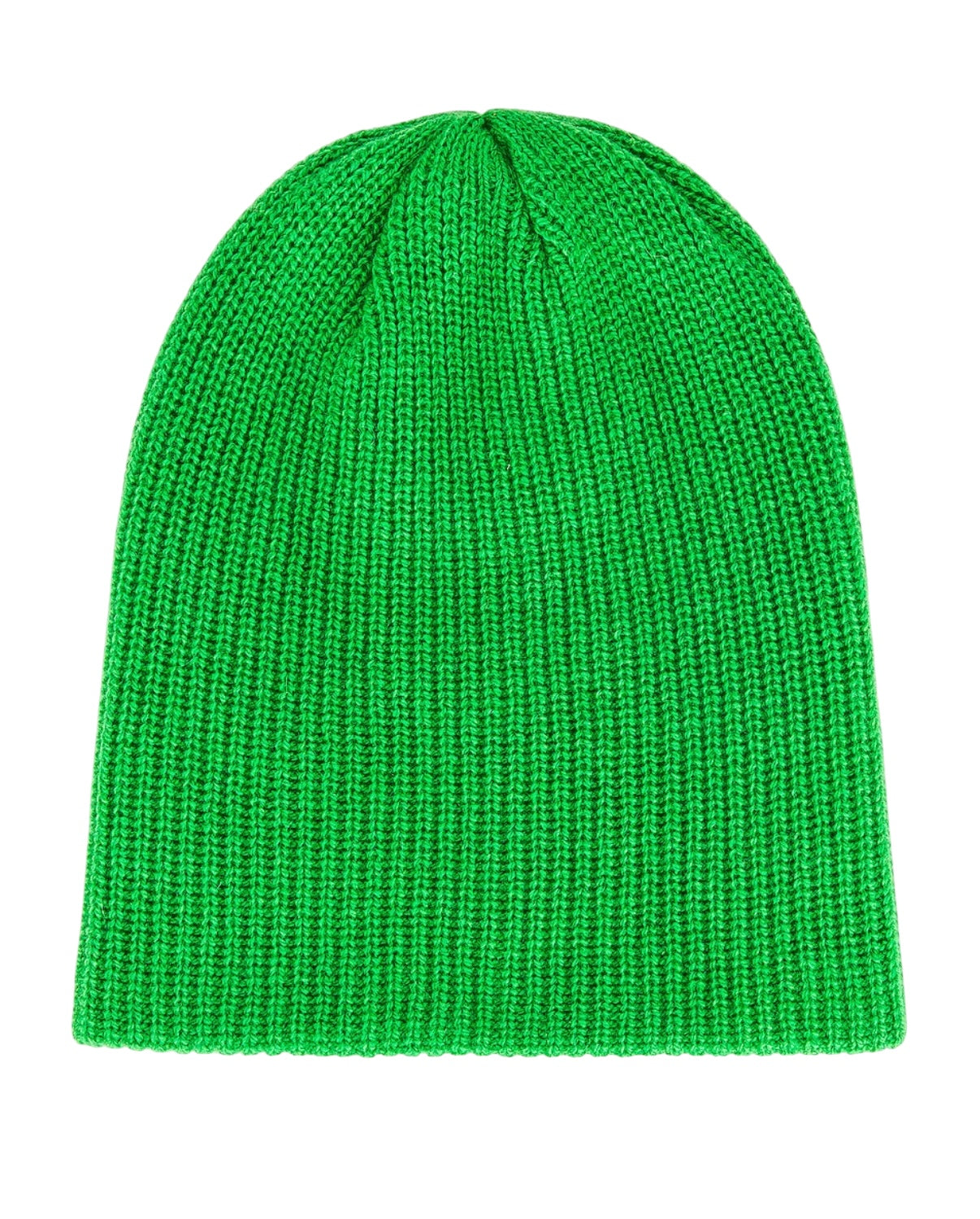 100% Heavy Cashmere Beanie (Gecko Green)