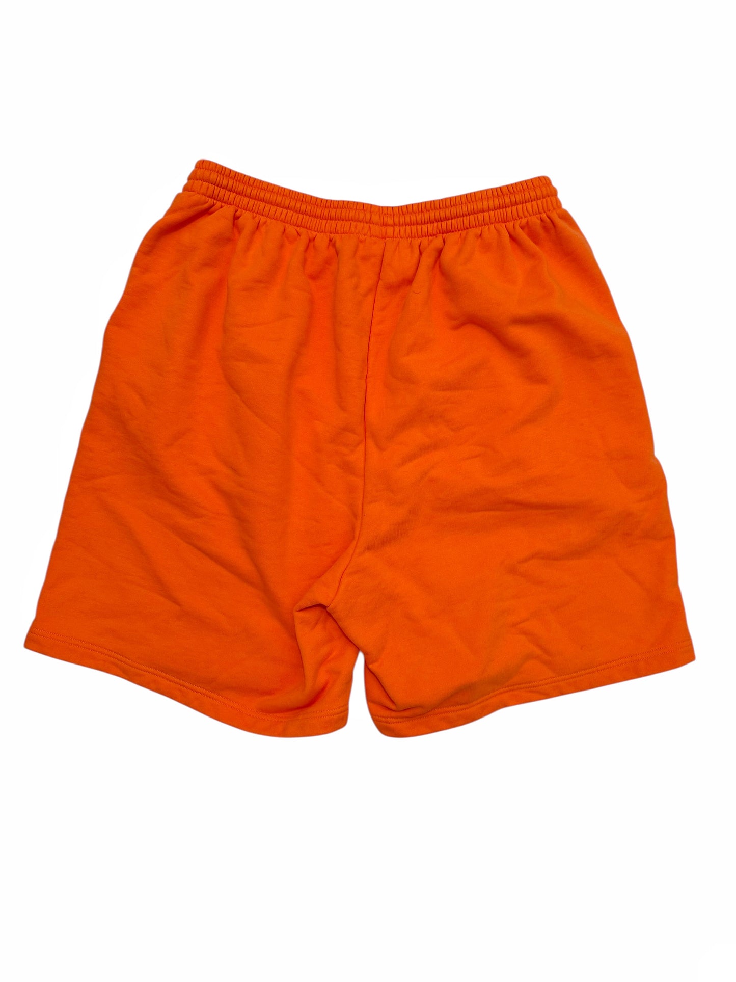 Baggy Orange Logo Shorts