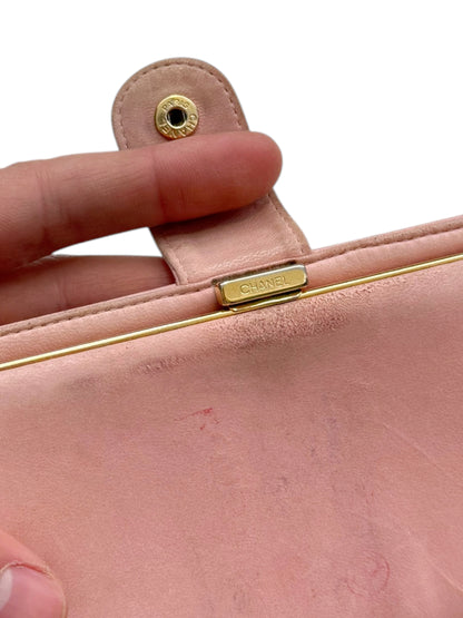 2004 Pink Leather Minimal Wallet