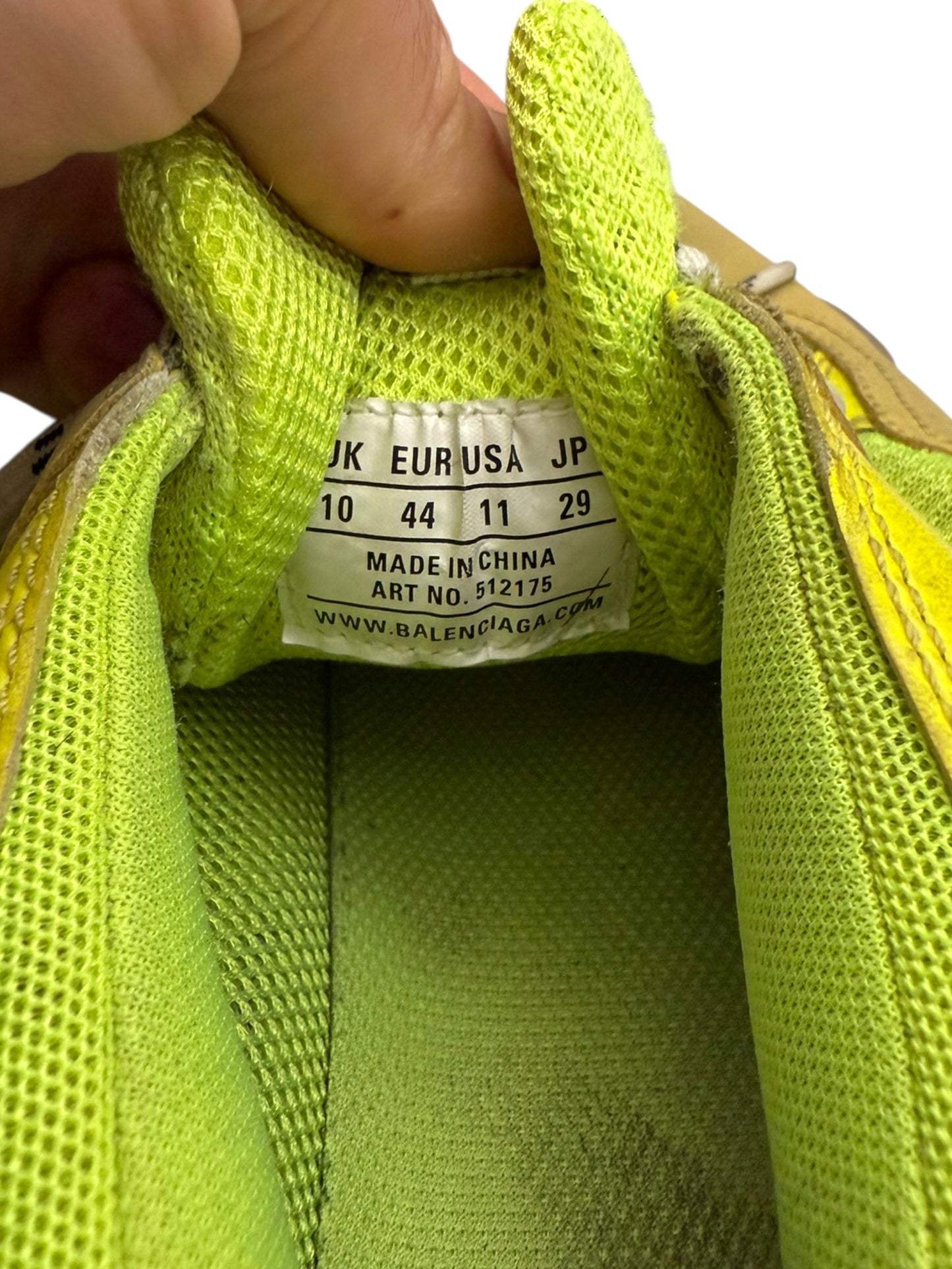 2018 Neon Yellow Triple S