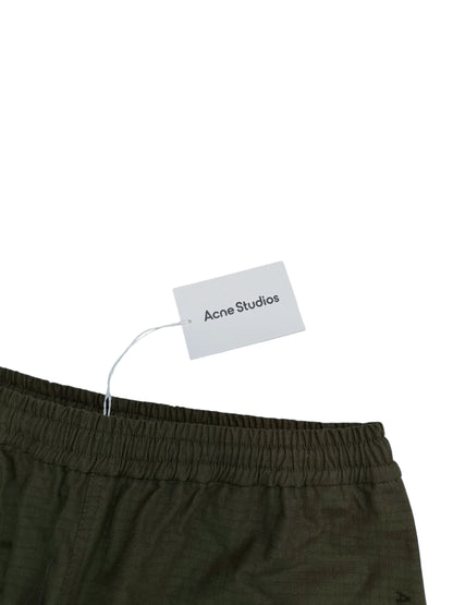 Green Baggy Ripstop Sandwich Bag Cargo Pants