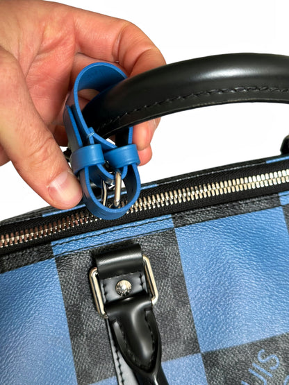 Keepall Bandouliere Bag Giant Damier Graphite Canvas 50 Duffle