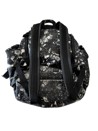 Obsedia Leather Flower/Camo Backpack