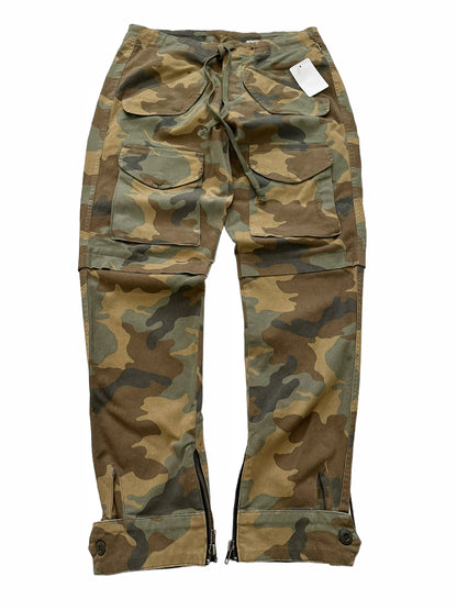 Camo Slim Stretch Cargo